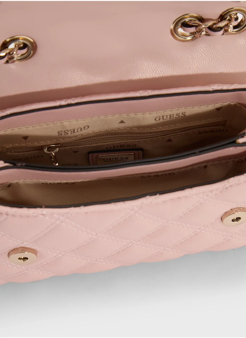 GUESS Giully Mini 2 Comp Cnvrtbl Flp