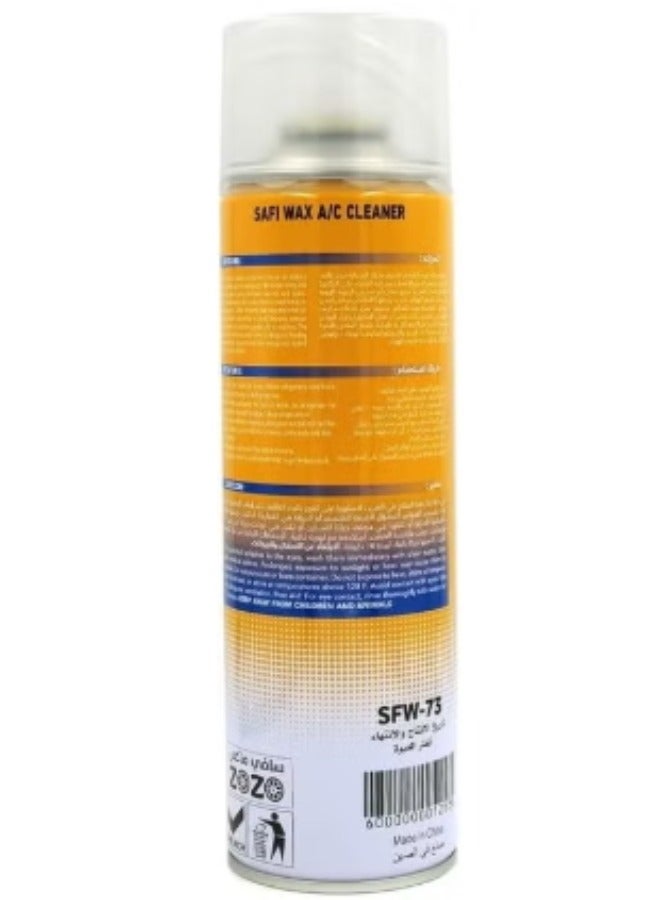 Safi Wax Car Air Conditioner Cleaner Spray 500ml - SFW-73 - Image 3