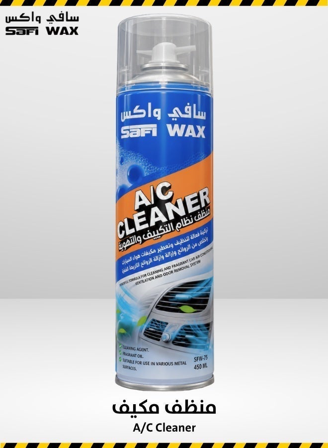 Safi Wax Car Air Conditioner Cleaner Spray 500ml - SFW-73 - Image 1