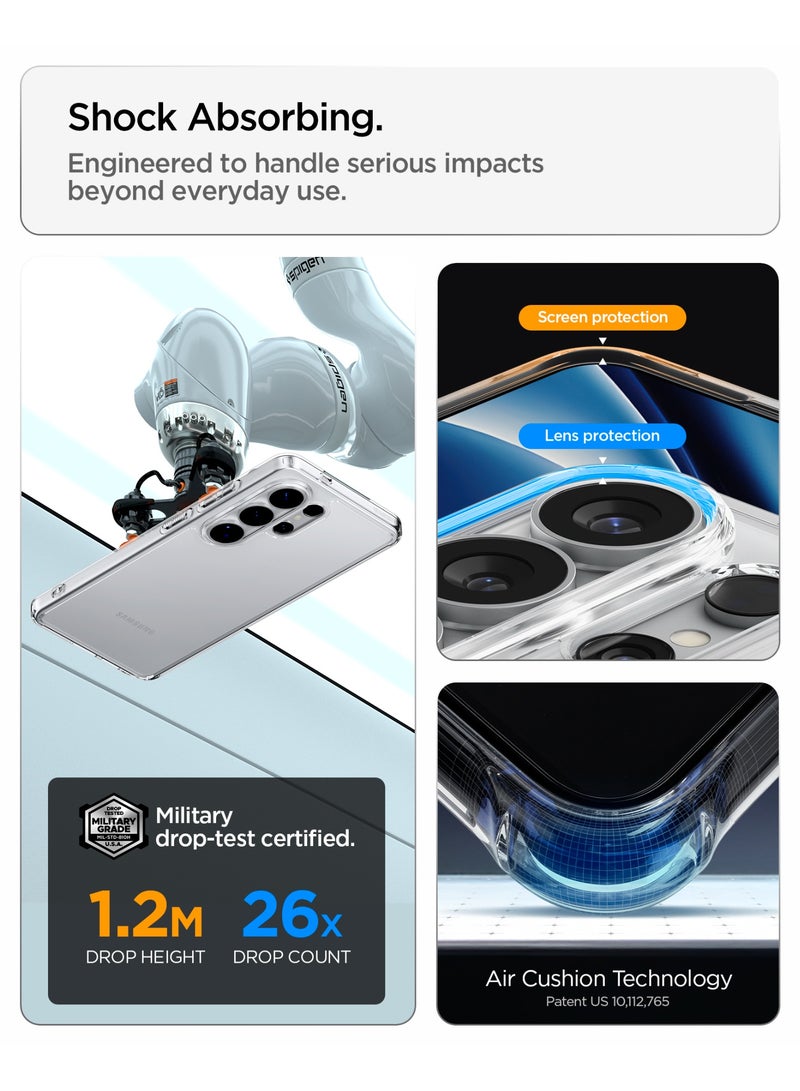 Spigen Ultra Hybrid Samsung Galaxy S26 ULTRA Case Cover (2026) - Crystal Clear - Image 5