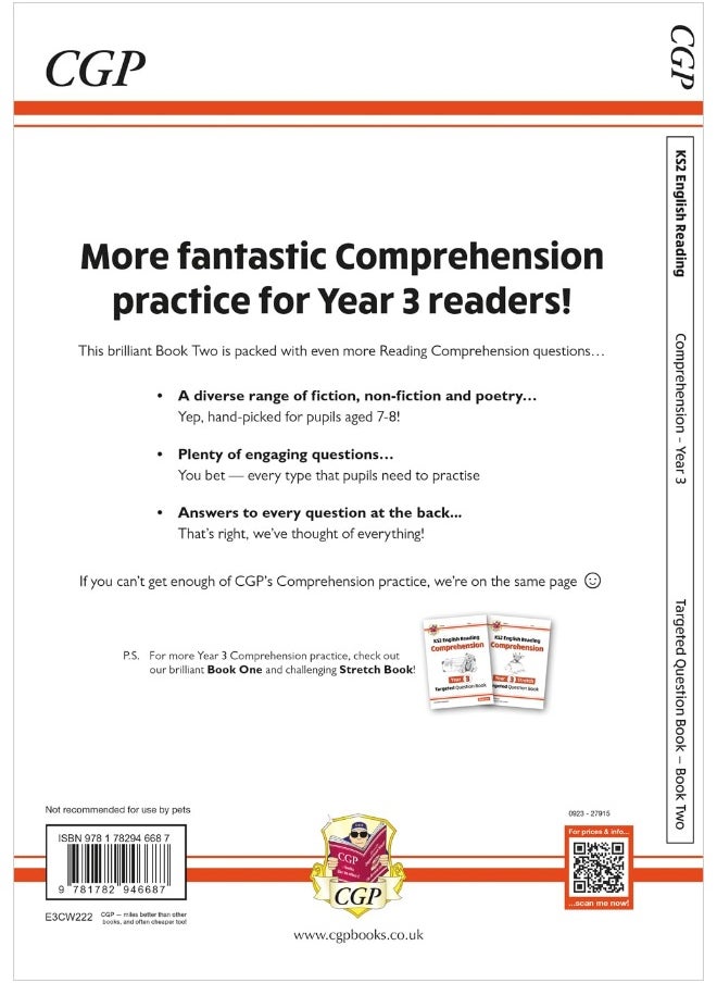 null - New KS2 English Targeted Question Book: Year 3 Reading Comprehension - Book 2 (with Answers) - Image 1