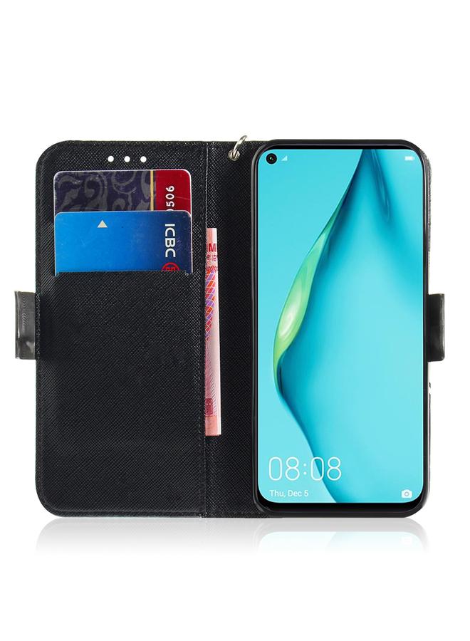 S-TOP Case For Huawei nova 7i 3D Painting Horizontal Flip Leather Case with Holder & Card Slot & Wallet & Lanyard - Image 5