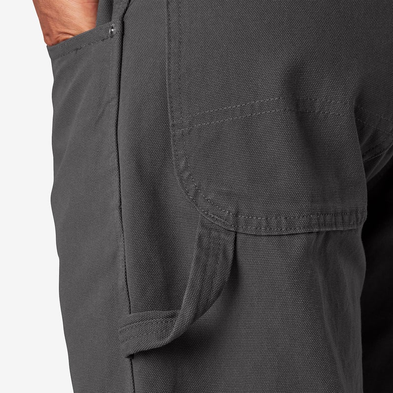 Dickies mens Relaxed Fit Straight-leg Duck Carpenter Jeans, Slate, 30W x 32L US - Image 3