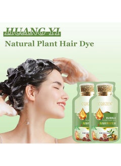 Huang Yi Bubble Plant Hair Dye Natural Plant Hair Dye New Botanical Bubble Hair Dye Hair Dye Shampoo 20Ml 10Packs/Box (Chestnut Brown) - pzsku/ZFAE3122E316D0BC7DF64Z/45/_/1707979061/e2636440-8282-4c08-98fb-0ea9b3b3cc1d