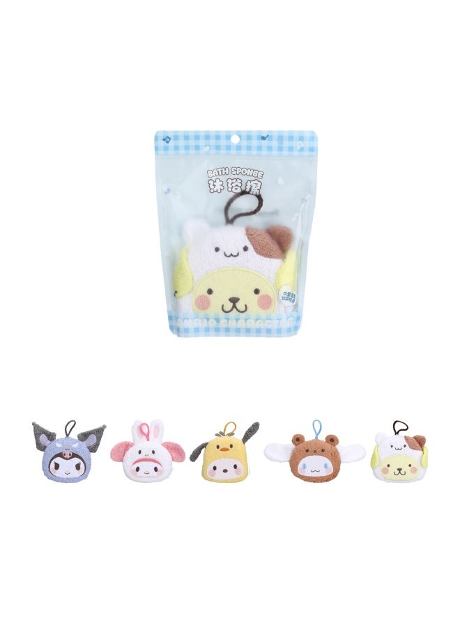 Miniso MINISO Sanrio Characters Bath Sponge – Adorable and Functional Bath Accessory 