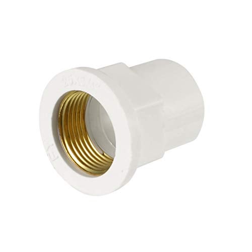 uxcell 25mm Slip x 3/4 PT Female Brass Thread PVC Pipe Fitting Adapter - Image 5