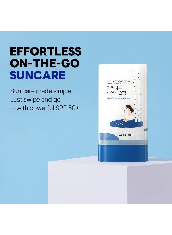 ROUND LAB Lab Birch Juice Moisturizing Sun Stick 19g - Image 2