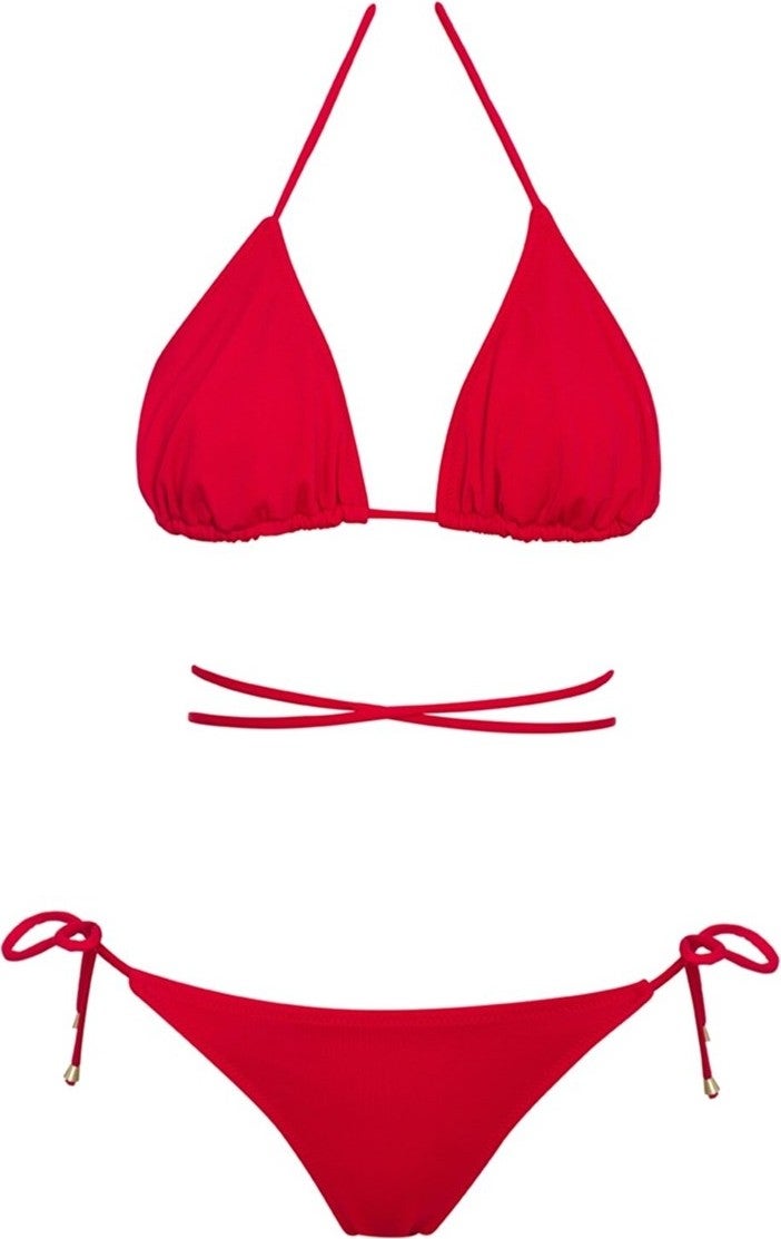 Sailor Moda Sailors Brazilian Triangle String Bikini Set Slr 400  - Image 1