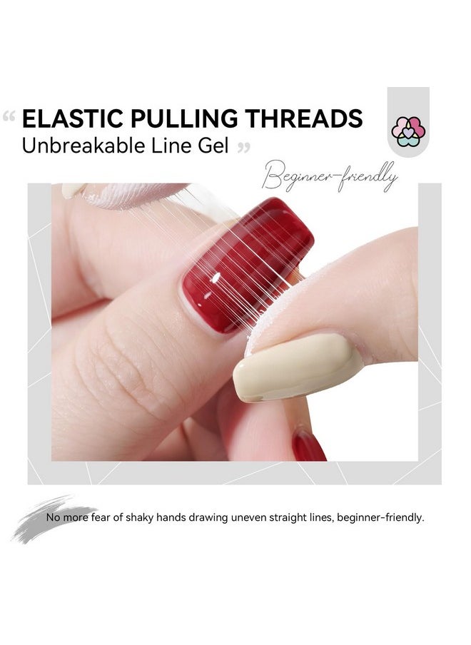 Saviland SAVILAND 2 PCS Spider Gel Set: Black & White Spider Gel for Nail Art Soak off Gels U V LED Good Toughness and Elasticity Easy To Use for Beginner Manicurist Home Salon Use  - Image 4
