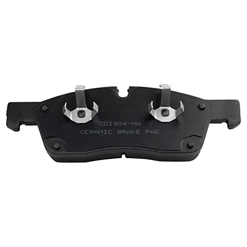 TRQ Front Brake Pads Ceramic Compatible with 2012-2020 Dodge Durango Jeep Grand Cherokee - Image 5