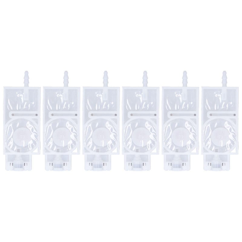 6 Pcs Ink Damper Replacement Printer Ink Damper Solvent Inkjet Head Plug in For XP600 Printer White - Image 2