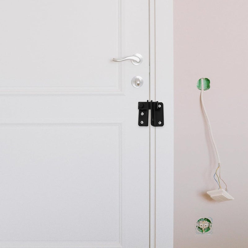 Stainless Steel Door Bolt Latch Lock for Sliding Gates with Security Bolt for Pet Cages - Image 5