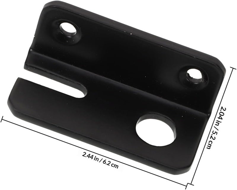 Stainless Steel Door Bolt Latch Lock for Sliding Gates with Security Bolt for Pet Cages - Image 2