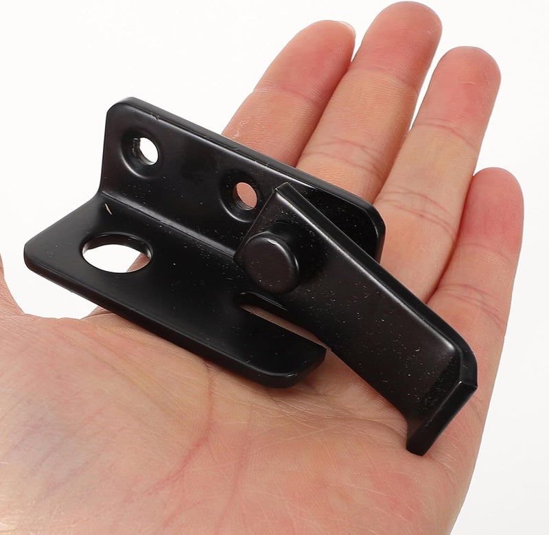 Stainless Steel Door Bolt Latch Lock for Sliding Gates with Security Bolt for Pet Cages - Image 4