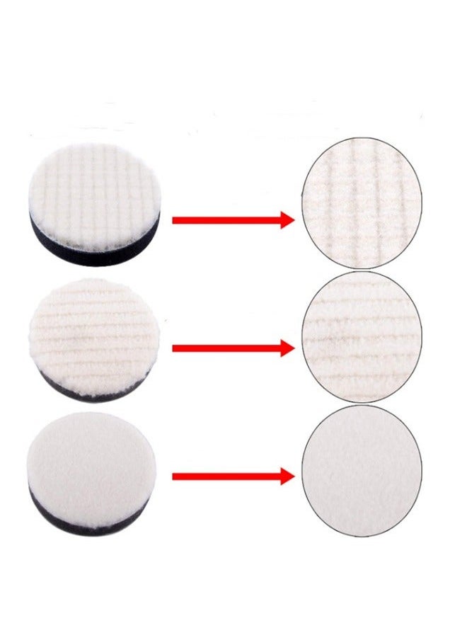 Generic - 33-Piece 3 Inch Buffing Sponge Pads and Polishing Pads kit, Car Polishing Pad Kit Foam Polishing Pads Car Buffer Polisher Attachment for Car Polishing Waxing and Cleaning - Image 1