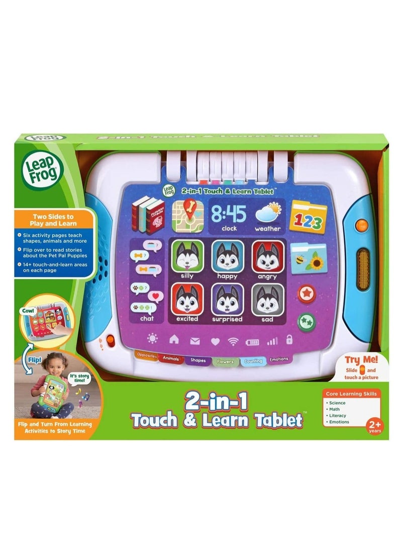 Leap Frog Leap Frog 2-In-1 Touch & Learn Tablet  - Image 1