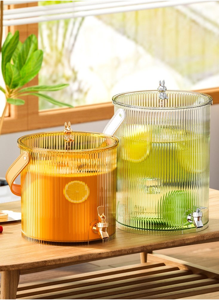nehem - 5L Water Jug with Tap - Multi-Purpose Beverage Dispenser for Juice, Beer & Coffee | Juice dispenser set for Parties, Picnics, Camping & Home Use - Image 1