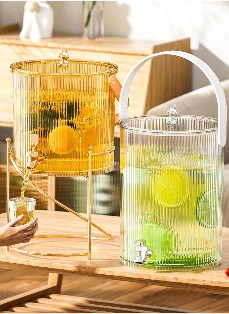 nehem - 5L Water Jug with Tap - Multi-Purpose Beverage Dispenser for Juice, Beer & Coffee | Juice dispenser set for Parties, Picnics, Camping & Home Use - Image 1