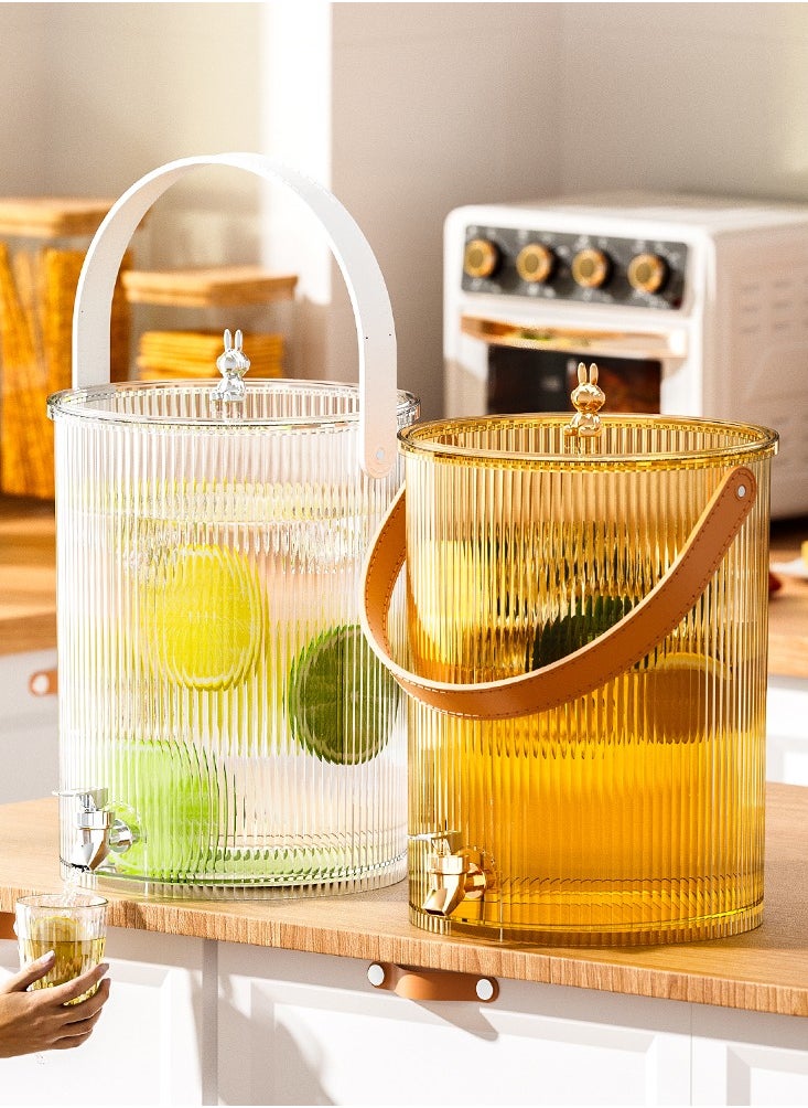 nehem - 5L Water Jug with Tap - Multi-Purpose Beverage Dispenser for Juice, Beer & Coffee | Juice dispenser set for Parties, Picnics, Camping & Home Use - Image 1