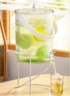 nehem 5L Water Jug with Tap - Multi-Purpose Beverage Dispenser for Juice, Beer & Coffee | Juice dispenser set for Parties, Picnics, Camping & Home Use  - Image 3