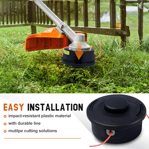 Savior Trimmer Head for 25-2 Autocut Head STIHL FS55 FS56 FS90 FS90R FS52 FS70 FS80 FS110 FS130 FS88 FS100 FS100R FS106 FS108 FS120 FS240 Weed Eater Replace 25-2 4002 710 2108 - Image 5