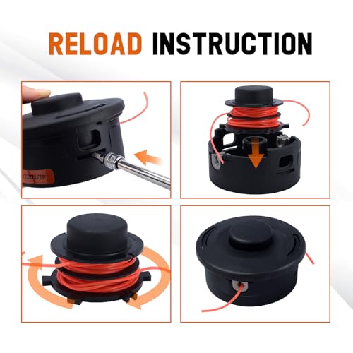 Savior Trimmer Head for 25-2 Autocut Head STIHL FS55 FS56 FS90 FS90R FS52 FS70 FS80 FS110 FS130 FS88 FS100 FS100R FS106 FS108 FS120 FS240 Weed Eater Replace 25-2 4002 710 2108 - Image 3