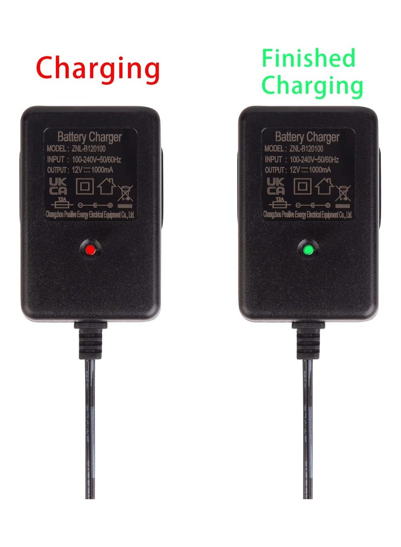 12V Charger for Kids Ride On Car Toys 12Volt Battery Charger Best Choice Products Wrangler SUV ATV Kid Trax Dynacraft Toy Car v 12Universal Charger Kids Electric Battery Power Supplies  - Image 5