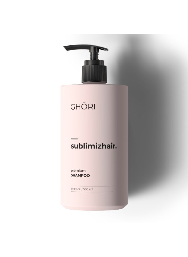 GHORI Sublimizhair Korean Herbal Shampoo for Dry & Damaged Hair | Hanbang Formula with Ginseng, Licorice & Tea Extracts | Gentle Scalp Cleansing | pH Balanced Shampoo | 300 ml - Image 1