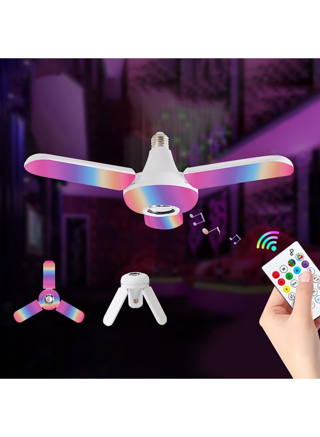 NIBEMINENT Intelligent Remote Control Folding Bluetooth Music Light With Multicolour - Image 4