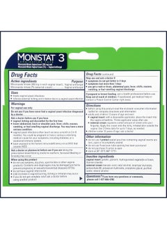 MONISTAT 3-Dose Yeast Infection Treatment For Women, 3 Ovule Inserts & External Itch Cream - pzsku/ZFAE3F9C0808942C2DA90Z/45/_/1741000296/48139f57-fc84-4e70-bee1-7650b89cab2a