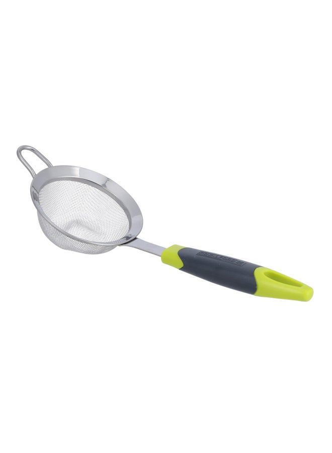 Royalford Stainless Steel Strainer With ABS Handle Multicolour - Image 2
