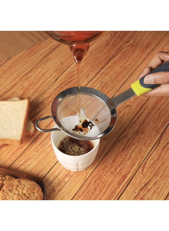 Royalford Stainless Steel Strainer With ABS Handle Multicolour - Image 5