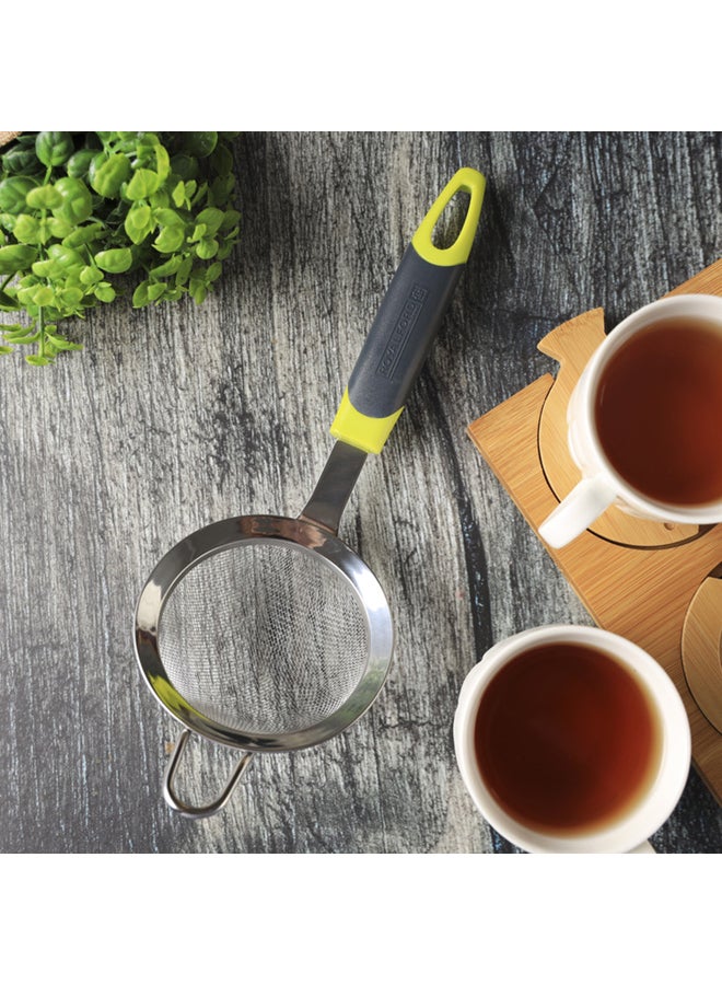 Royalford Stainless Steel Strainer With ABS Handle Multicolour - Image 4