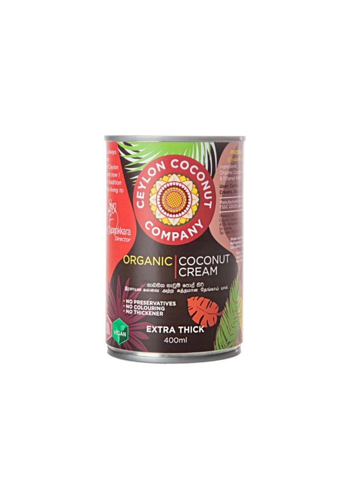 Coconut Cream, Extra Thick - 400ml, Sri Lanka