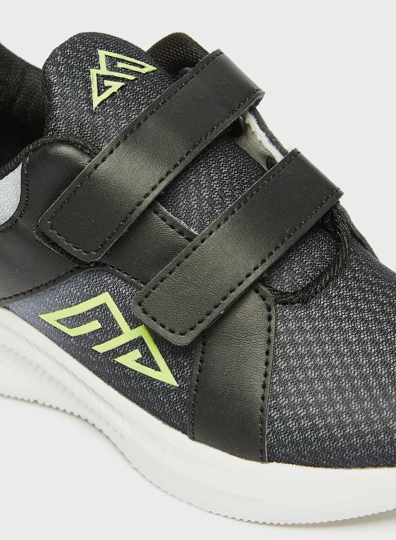 شو اكسبرس Kids Low Top Velcro Sneakers