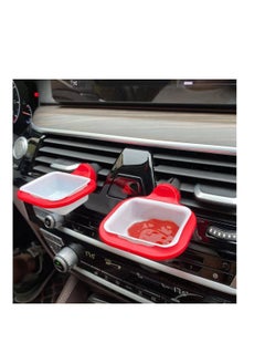 SYOSI Car Sauce Holder Vent Dip Clip, Car Accessories for Sauce Mini Sauce Holder Removable Dipping Sauces Holder Dipping Dish Container for Car Vent  - Image 3