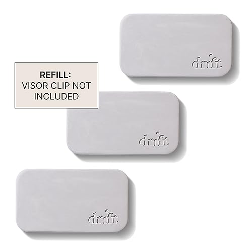 Drift Car Air Freshener - Stone Air Freshener - Car Odor Eliminator - Amber Scent Refill - Pack of 3 - NO CLIP INCLUDED - Image 2