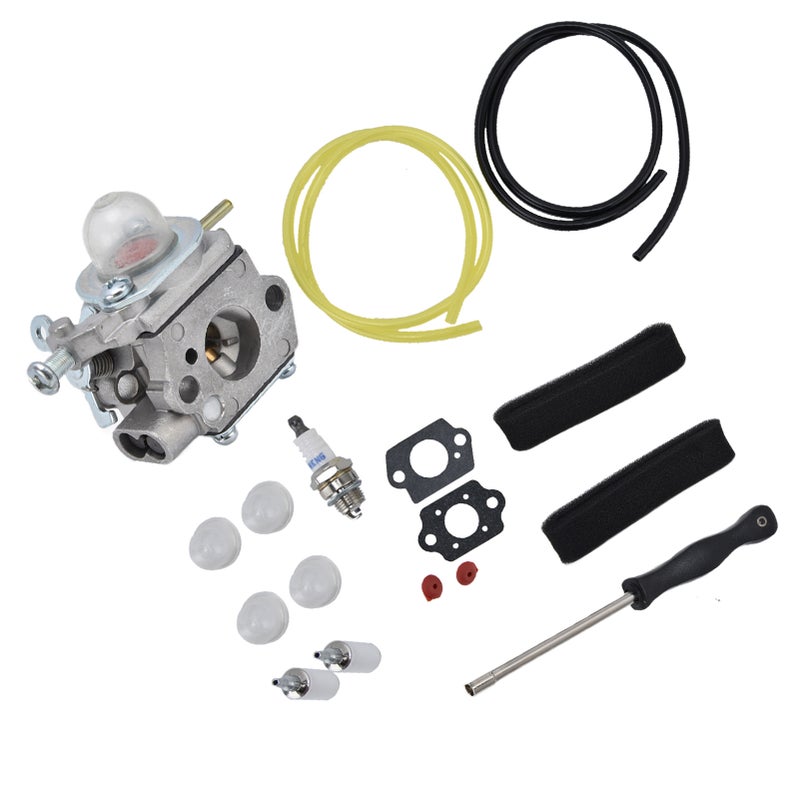 753-06190 Carburetor with Fuel Filter Air Filter Primer Bulb Kit for Troybilt TB22EC TB32EC TB80EC TB22 TB21EC - Image 4