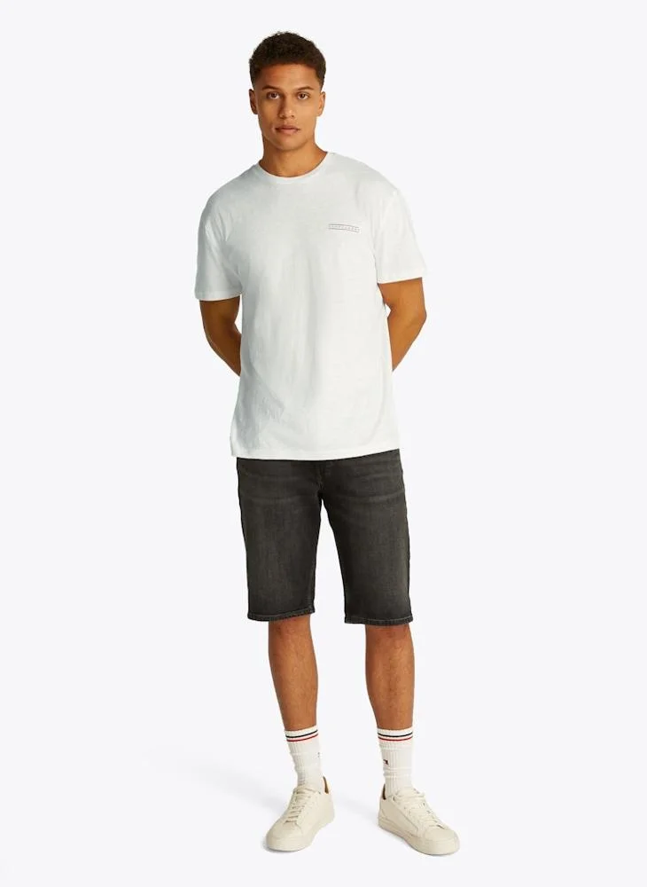 TOMMY JEANS Regular Fit Graphic Slub T-Shirt