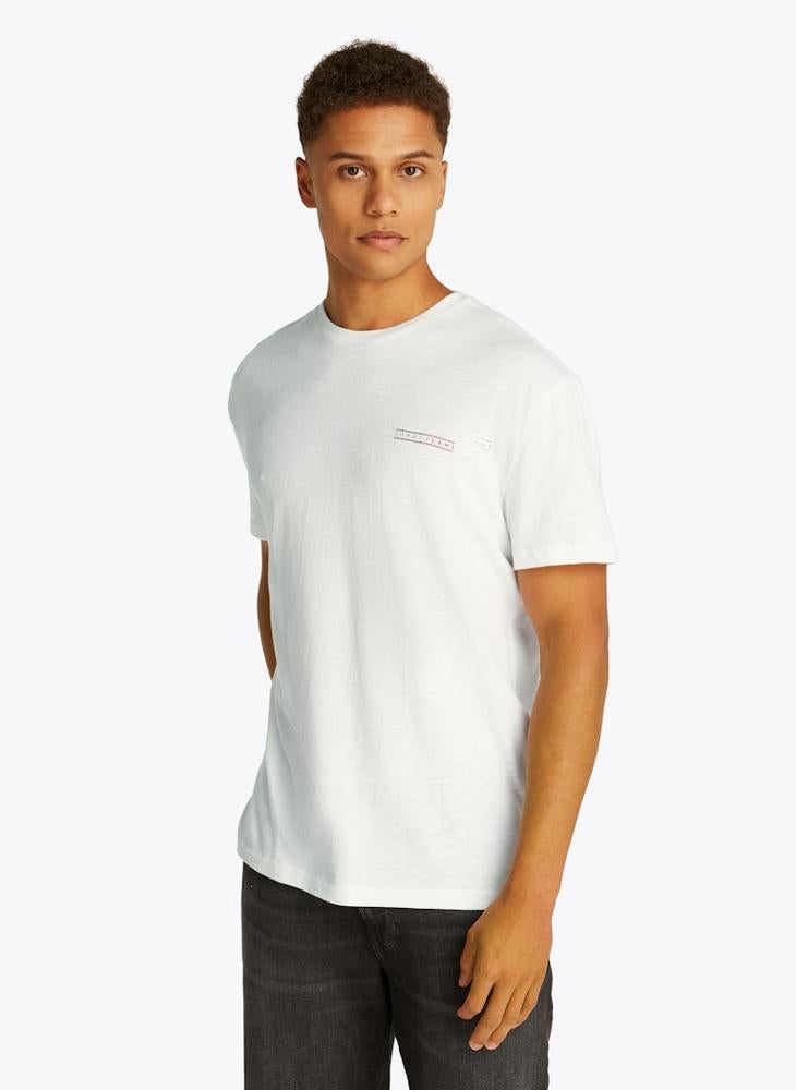 TOMMY JEANS Regular Fit Graphic Slub T-Shirt  - Image 1