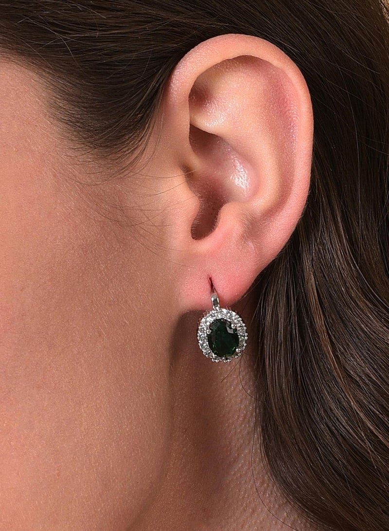 SOHI Green & Contemporary Artificial Stud Earring Jewellery - Image 4