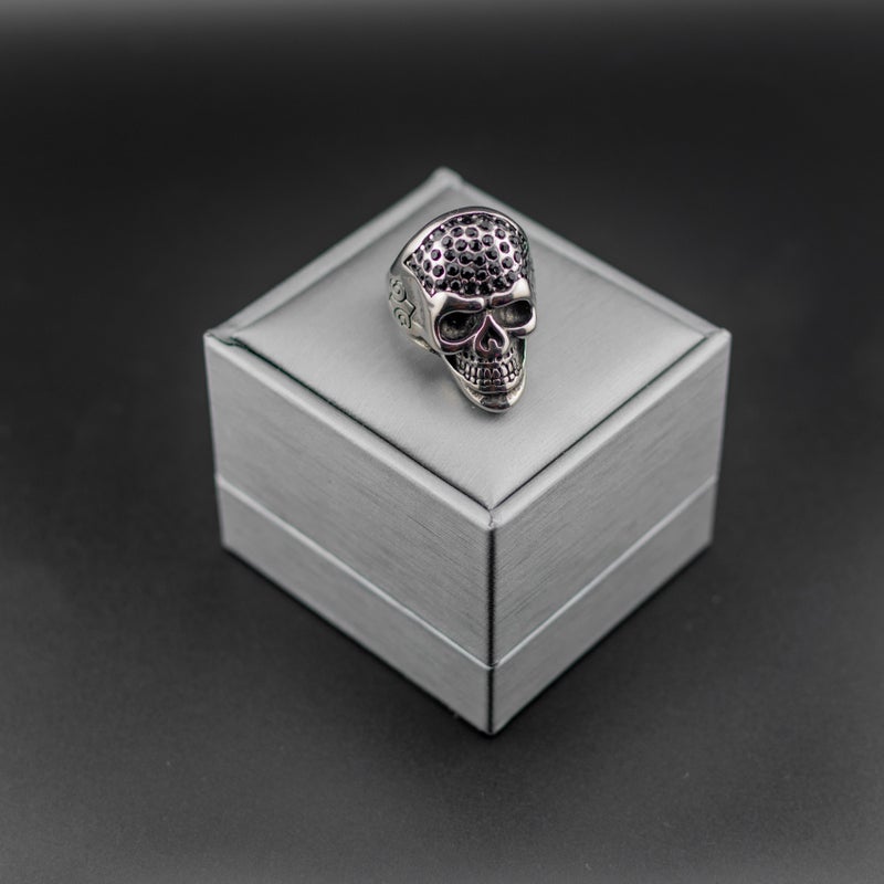 Silver Stainless Steel Ring For Him - Size 9 - Image 1