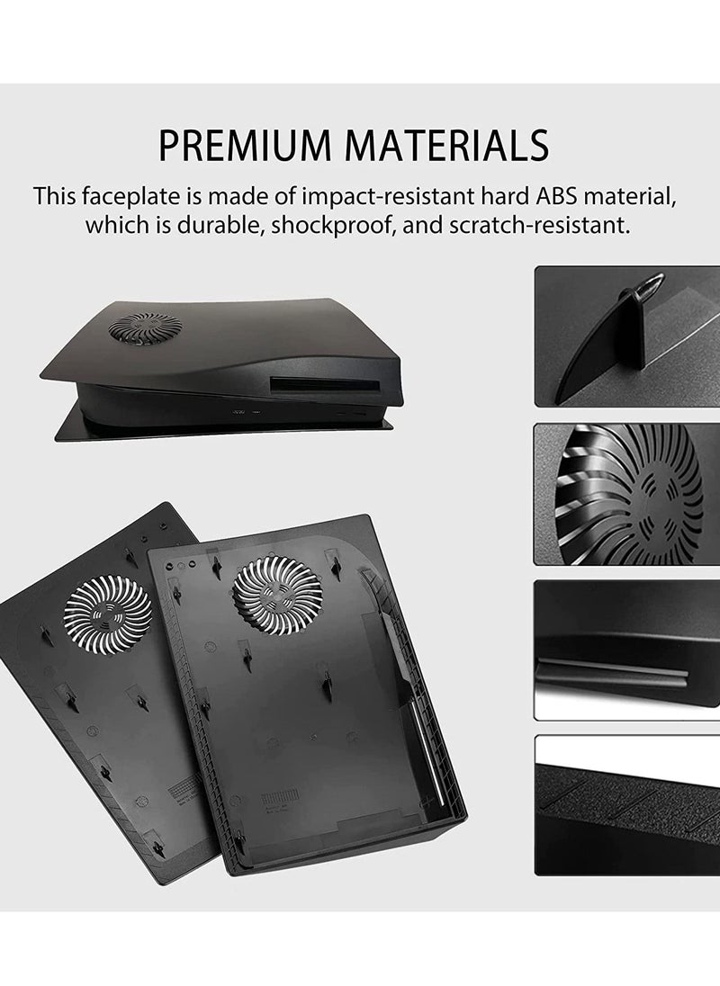 S-Color - PS5 Faceplate with Cooling Vent Face Plate Console Cover Shell for Playstation 5 Disc Edition - Image 1