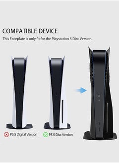 S-Color PS5 Faceplate with Cooling Vent Face Plate Console Cover Shell for Playstation 5 Disc Edition  - Image 3