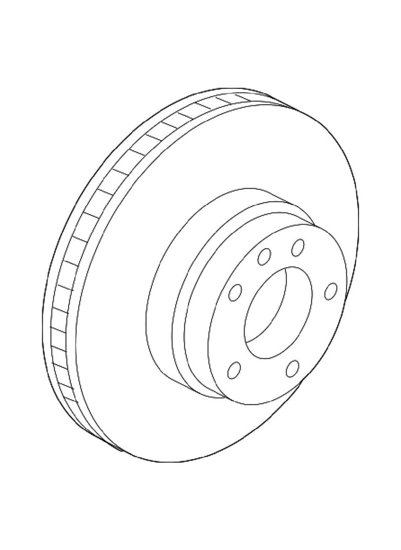 Range Rover REAR BRAKE DISCS  - Image 2
