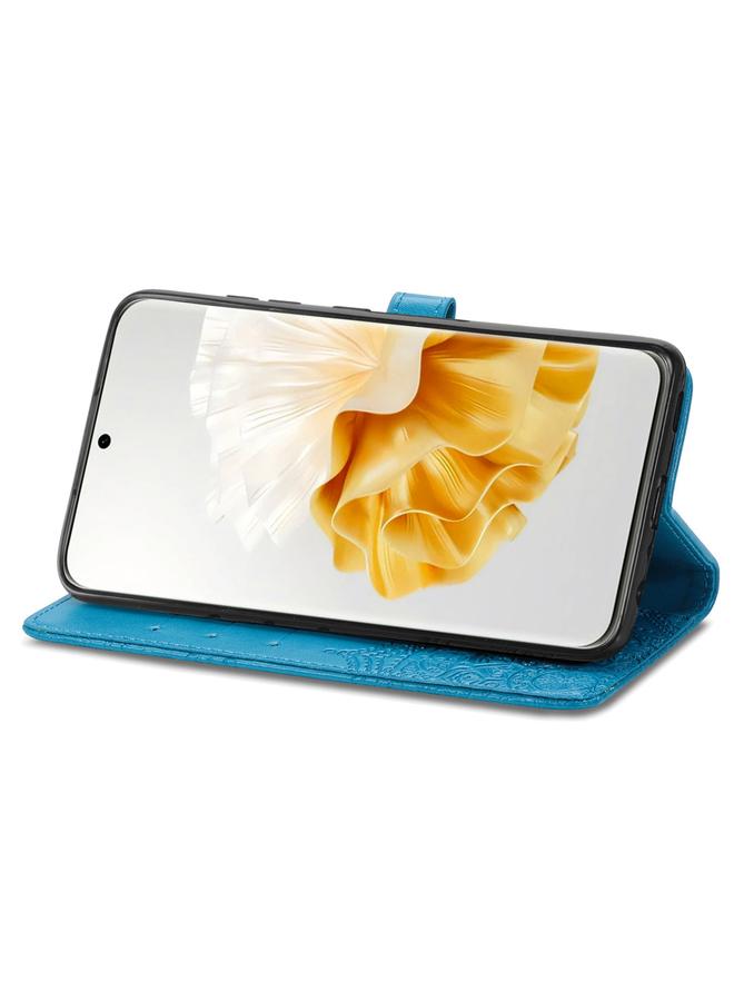 S-TOP Case For Huawei P60 Pro Mandala Flower Embossed Leather Phone Case - Image 4