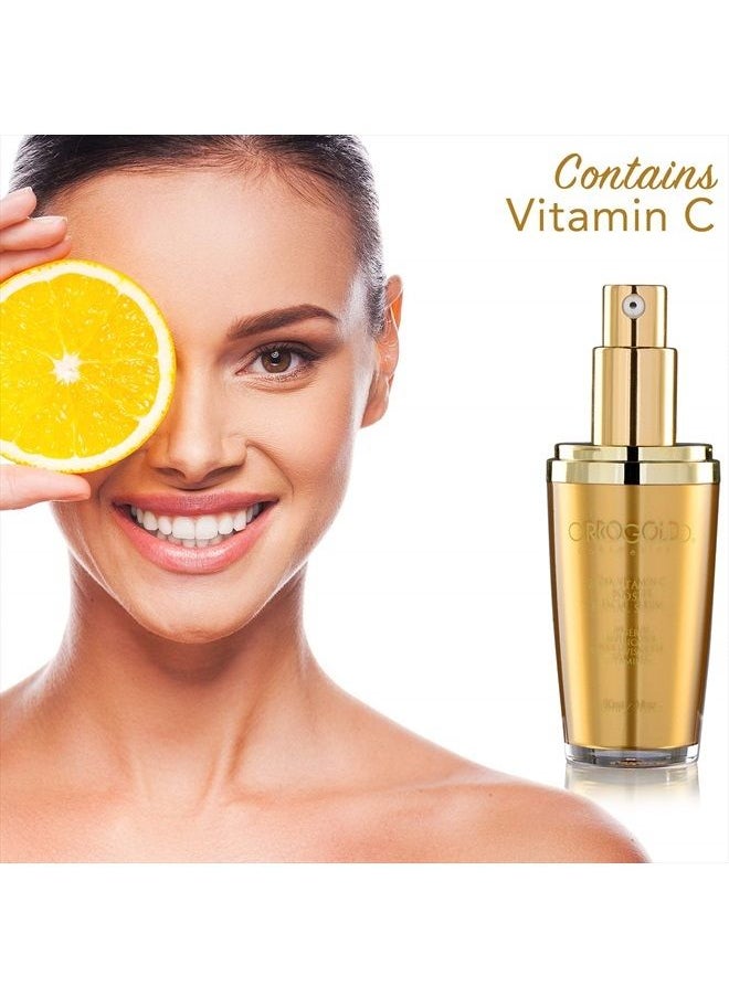 Orogold OROGOLD 24K Vitamin C Booster Facial Serum - Anti Aging Facial Serum with Gold - Skin Brightening Serum For Face - 30 Mililiter / 1 Fl. Oz  - Image 4
