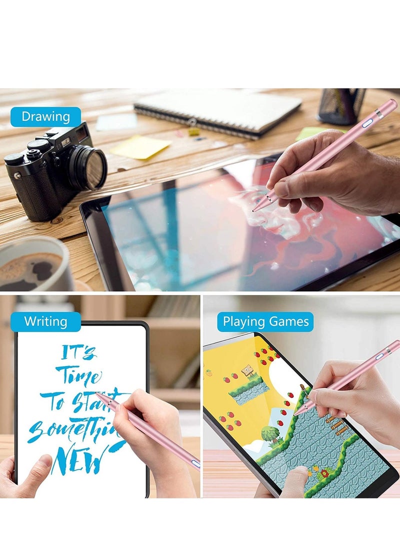 Stylus Pen for iPad - Rechargeable 1.5mm Fine Point High Sensitivity Digital Pencil for Drawing and Writing, Compatible with Phone/iPad/iPad Pro/Samsung Android and Other Touch Screen Devices  - Image 5