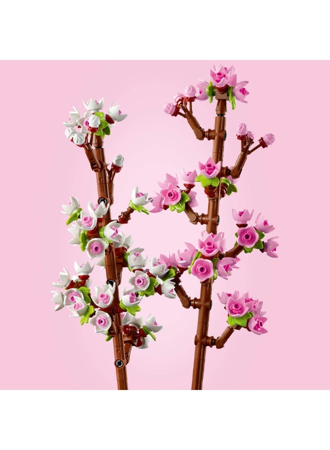 LEGO Botanicals Cherry Blossoms, Faux Flowers Set 40725 (Age 8+, 430 Pieces) - Image 4
