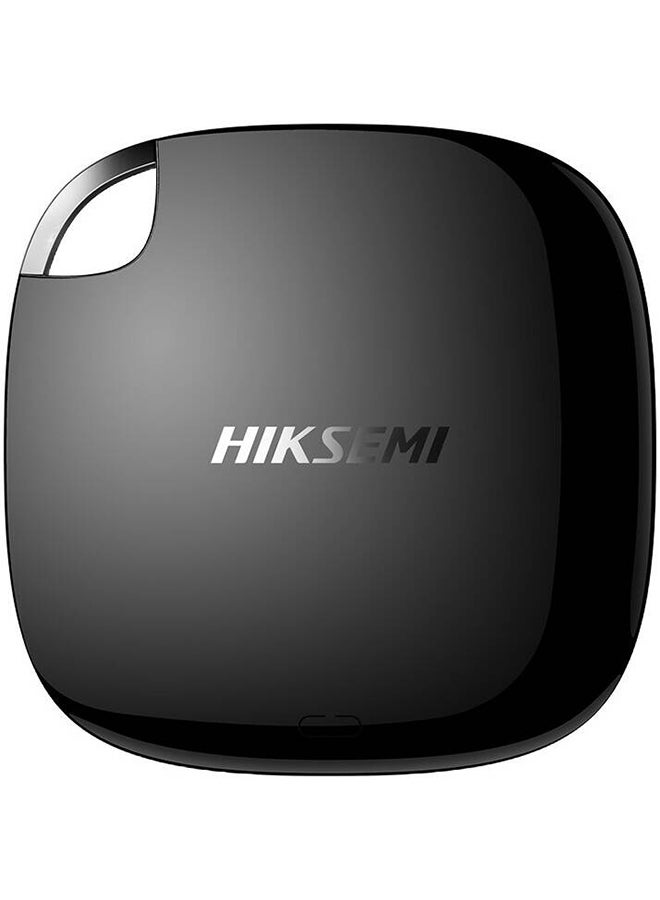 HIKVISION Hiksemi Pocket 1TB External SSD, 450MB/s Max Transmission Speed, LED Indicator, USB 3.0 Type-C Interface, Data Encryption, ABS + PP Material, Energy Efficient, Black | HS-ESSD-T100 1 TB - Image 1